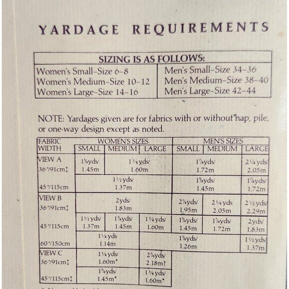 VTG 1980 Folkwear Pattern 211 Two Middies Uncut Sailor Style Middy Blouse - Picture 3 of 3